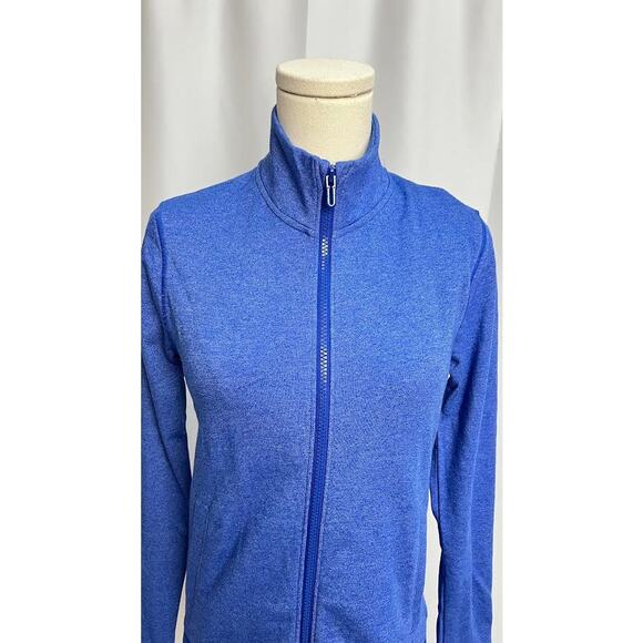 NWT! Under Armour Women's Threadborne Full Zip Jacket Blue SMALL - Picture 5 of 7